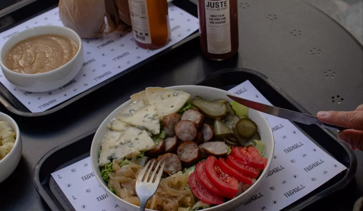 une salade sur mesure faiparla